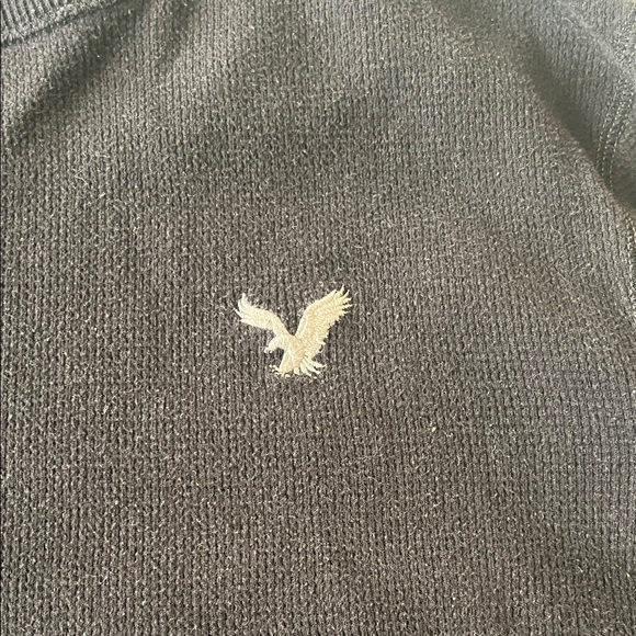 American Eagle Outfitters Vintage Fit Black Shirt - Picture 3 of 4